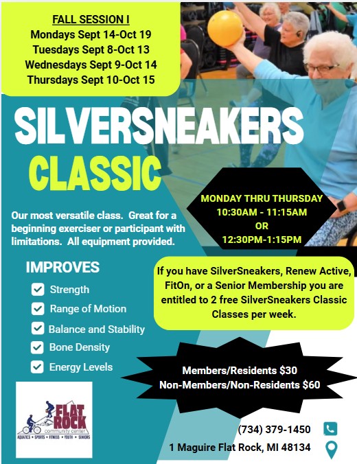 Fall 2026 Session I SilverSneakers